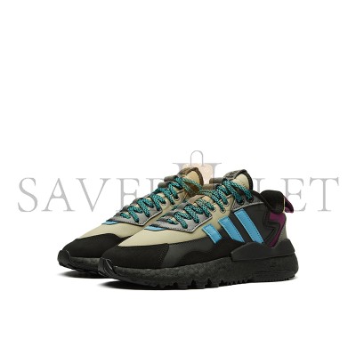 ADIDAS NITE JOGGER COLOR BLOCK LACE-UP SNEAKERS AYXSNFZ3665WGBKX